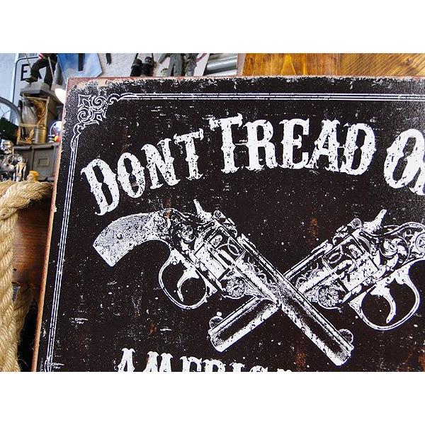 DON'T TREAD ON ME　ブリキ看板　（アメリカンアイアン）　■ アメリカン雑貨 アメリカ雑貨 | アメリカン レトロ | 01