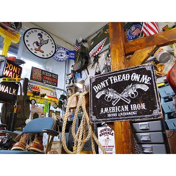 DON'T TREAD ON ME　ブリキ看板　（アメリカンアイアン）　■ アメリカン雑貨 アメリカ雑貨 | アメリカン レトロ | 04