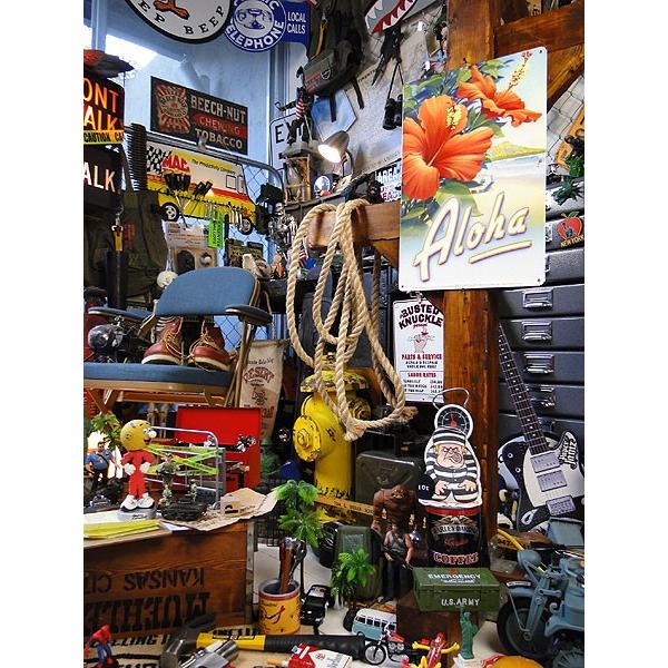 ハワイ　U.S.ヘヴィースチールサイン　（ハイビスカス）　アメリカ雑貨　アメリカン雑貨 | アメリカン レトロ | 05