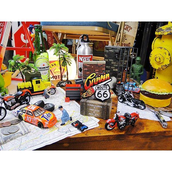 ルート66　ワッペン　（クルージン）　アメリカ雑貨　アメリカン雑貨　アイロン　キャラクター　ファッション　ロゴ　おしゃれ　ミニ | アメリカン レトロ | 02