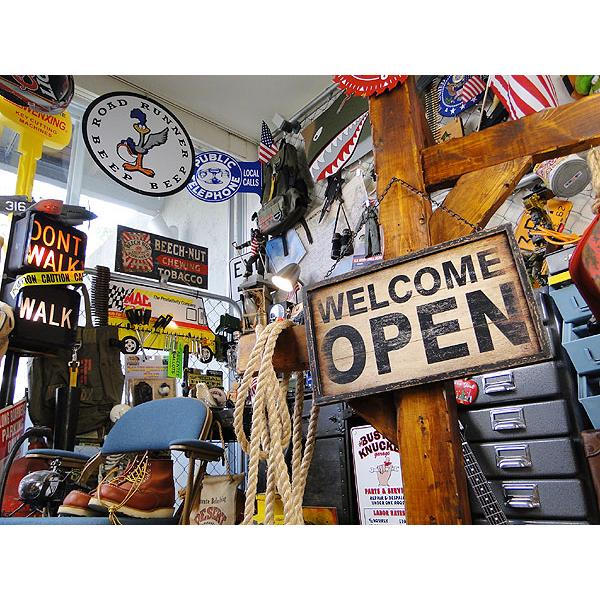 オープン＆クローズ　アンティークボード　アメリカン雑貨 アメリカ雑貨 壁掛け インテリア おしゃれな部屋 人気 |  | 08