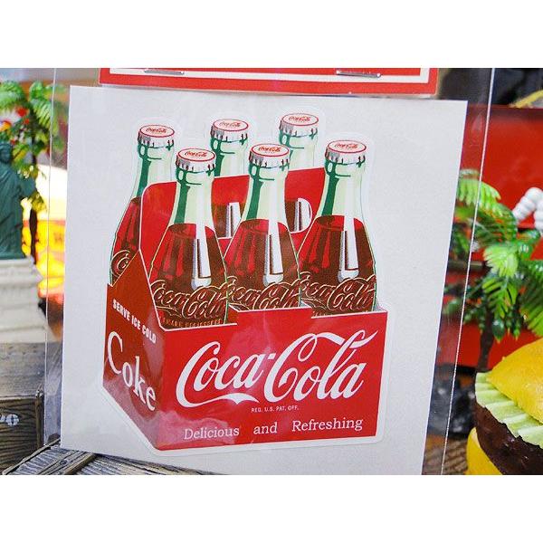 コカ・コーラブランド　アドバタイジングステッカー　（BA5）　アメリカン雑貨　アメリカ雑貨　おしゃれ | Coca Cola | 01