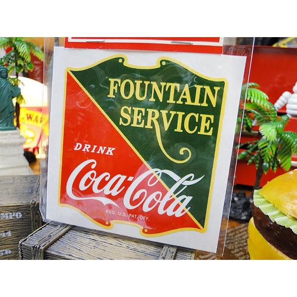 コカ・コーラブランド　アドバタイジングステッカー　（BA2）　アメリカン雑貨　アメリカ雑貨　おしゃれ | Coca Cola | 01