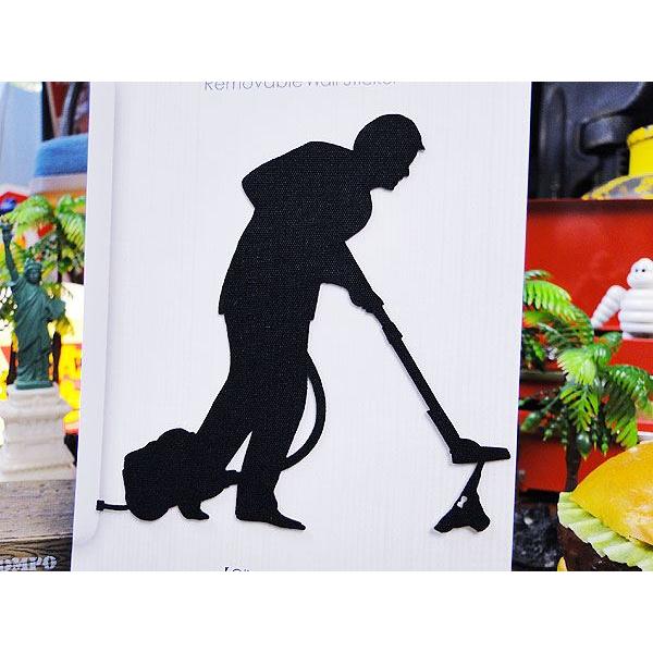 ウォールストーリー　リムーバブルステッカー　（Ojisanシリーズ2）　/　掃除　アメリカ雑貨　アメリカン雑貨　車　シール　グッズ |  | 01