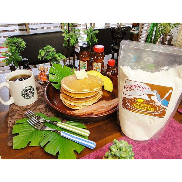 おうちで本場ハワイのパンケーキが焼ける！ レインボードライブインのバターミルク パンケーキミックス 500g アメリカ雑貨 アメリカン雑貨 |  | 03