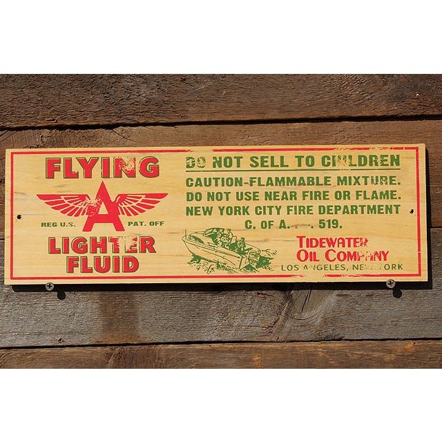 アメリカンガレージ　ミニウッドサイン　（フライングA） アメリカ雑貨 アメリカン雑貨 壁掛け インテリア おしゃれな部屋 人気 木製看板 | 