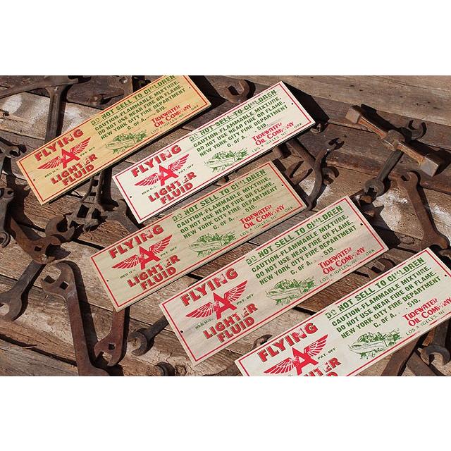 アメリカンガレージ　ミニウッドサイン　（フライングA） アメリカ雑貨 アメリカン雑貨 壁掛け インテリア おしゃれな部屋 人気 木製看板 |  | 04