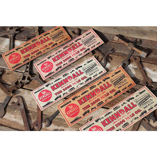 アメリカンガレージ　ミニウッドサイン　（ケンドル） アメリカ雑貨 アメリカン雑貨 壁掛け インテリア おしゃれな部屋 人気 木製看板 |  | 04