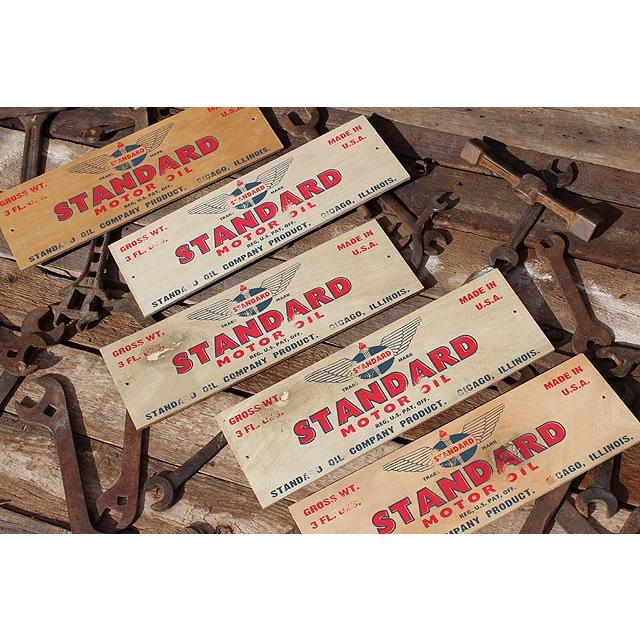 アメリカンガレージ　ミニウッドサイン　（スタンダードオイル） アメリカ雑貨 アメリカン雑貨 壁掛け インテリアな部屋 木製看板 |  | 04