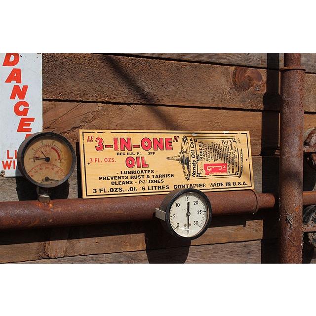 アメリカンガレージ　ミニウッドサイン　（3-IN-ONEオイル）　アメリカ雑貨　アメリカン雑貨　壁掛け　おしゃれな部屋　木製看板 |  | 01