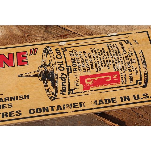 アメリカンガレージ　ミニウッドサイン　（3-IN-ONEオイル）　アメリカ雑貨　アメリカン雑貨　壁掛け　おしゃれな部屋　木製看板 |  | 02