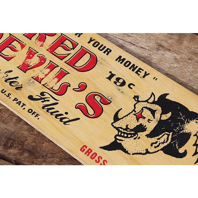 アメリカンガレージ　ミニウッドサイン　（レッドデビル）　アメリカ雑貨　アメリカン雑貨　壁掛け　インテリア　おしゃれな部屋　木製看板 |  | 02