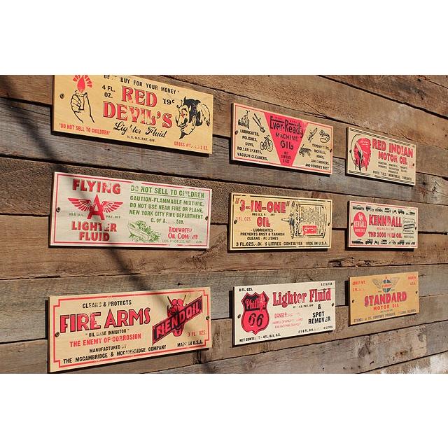 アメリカンガレージ　ミニウッドサイン　（レッドデビル）　アメリカ雑貨　アメリカン雑貨　壁掛け　インテリア　おしゃれな部屋　木製看板 |  | 05