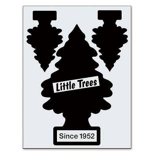 リトルツリー　カットアウトステッカー　A　（ブラック）　アメリカ雑貨　アメリカン雑貨 | 