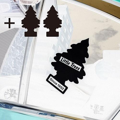 リトルツリー　カットアウトステッカー　A　（ブラック）　アメリカ雑貨　アメリカン雑貨 |  | 01