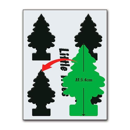 リトルツリー　カットアウトステッカー　B　（ブラック）　アメリカ雑貨　アメリカン雑貨 |  | 01