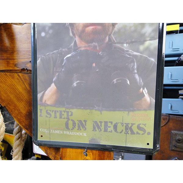 有名人＆ミュージシャン　ブリキポスター　（チャック・ノリス）　アメリカン雑貨　アメリカ雑貨 |  | 02