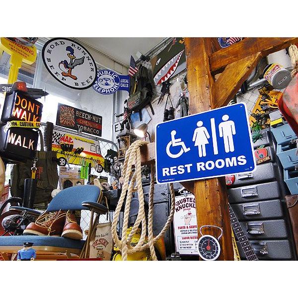 アメリカのプラスチックサインボード　ヘビーオンスタイプ　（トイレ）　アメリカ雑貨　アメリカン雑貨 爆買 | アメリカン レトロ | 02