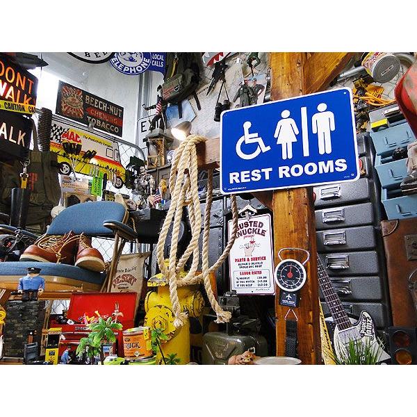 アメリカのプラスチックサインボード　ヘビーオンスタイプ　（トイレ）　アメリカ雑貨　アメリカン雑貨 爆買 | アメリカン レトロ | 03