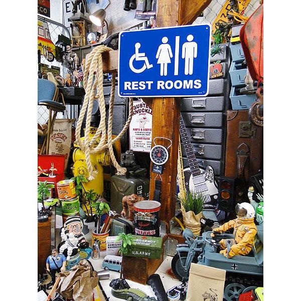 アメリカのプラスチックサインボード　ヘビーオンスタイプ　（トイレ）　アメリカ雑貨　アメリカン雑貨 爆買 | アメリカン レトロ | 04