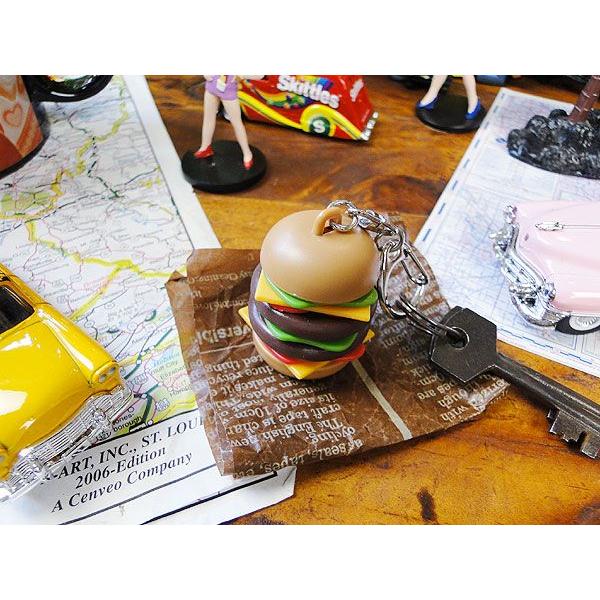 キッカーランド　ハンバーガー　サウンドキーリング　■ アメリカン雑貨 アメリカ雑貨 |  | 01