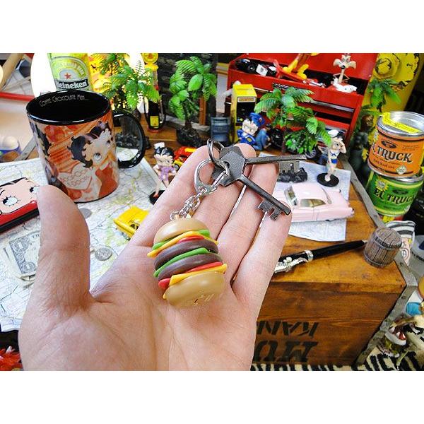 キッカーランド　ハンバーガー　サウンドキーリング　■ アメリカン雑貨 アメリカ雑貨 |  | 02