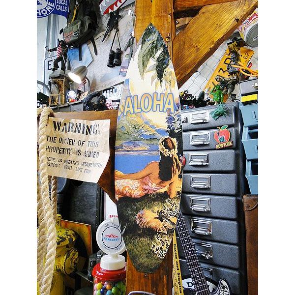 アロハ　サーフボード　U.S.ヘヴィースチールサイン アメリカ雑貨 アメリカン雑貨 サインプレート ティンサインボード | アメリカン レトロ