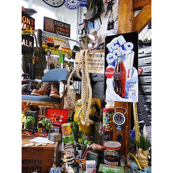 コカ・コーラブランド アイスコールド・コークボトル　エンボス・ティンサイン アメリカ雑貨 アメリカン雑貨 サインプレート | Coca Cola | 05