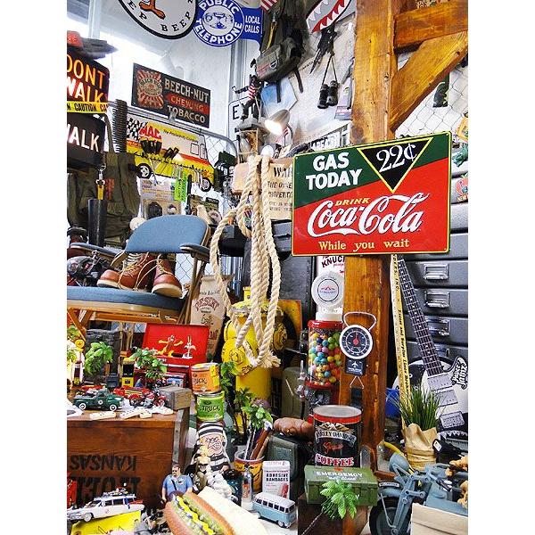 コカ・コーラブランド ガス・トゥデイ　エンボス・ティンサイン アメリカ雑貨 アメリカン雑貨 サインプレート ティンサインボード | Coca Cola | 05