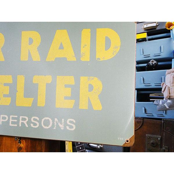 防空壕　U.S.ヘヴィースチールサイン アメリカ雑貨 アメリカン雑貨 | アメリカン レトロ | 02