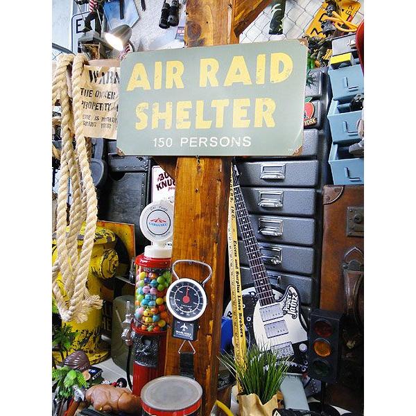 防空壕　U.S.ヘヴィースチールサイン アメリカ雑貨 アメリカン雑貨 | アメリカン レトロ | 03