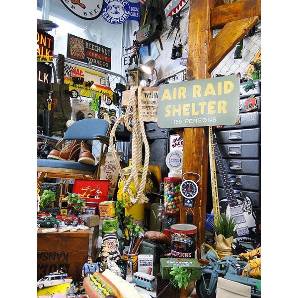 防空壕　U.S.ヘヴィースチールサイン アメリカ雑貨 アメリカン雑貨 | アメリカン レトロ | 05