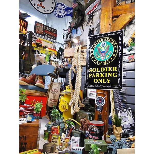 アメリカ ブリキ看板 U.S.アーミーソルジャー専用駐車場　アメリカ雑貨　アメリカン雑貨 |  | 05