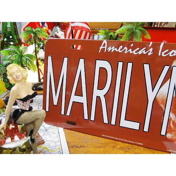 マリリンモンロー　ライセンスプレート　（マリリン/MARILYN）　アメリカ雑貨　アメリカンな雑貨屋さん　ガレージ | アメリカン レトロ | 01