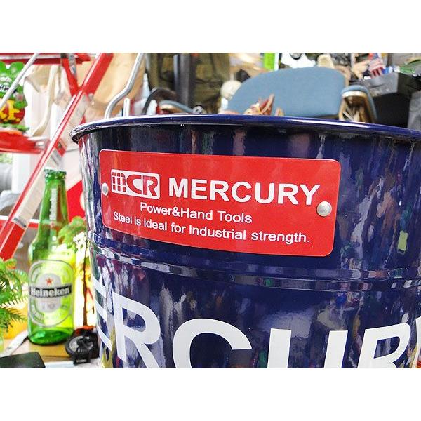 マーキュリーバケツ　（ネイビー）　■ アメリカン雑貨 アメリカ雑貨　MERCURY　おしゃれ　人気　男前　生活雑貨 | アメリカン レトロ | 02