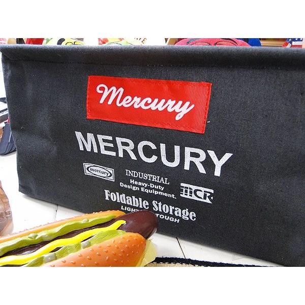 マーキュリー　マーキュリー　キャンバス　オーバルバケツ　Sサイズ　（ブラック）　■　アメリカン雑貨　アメリカ雑貨　MERCURY　ゴミ箱 | MERCURY | 02