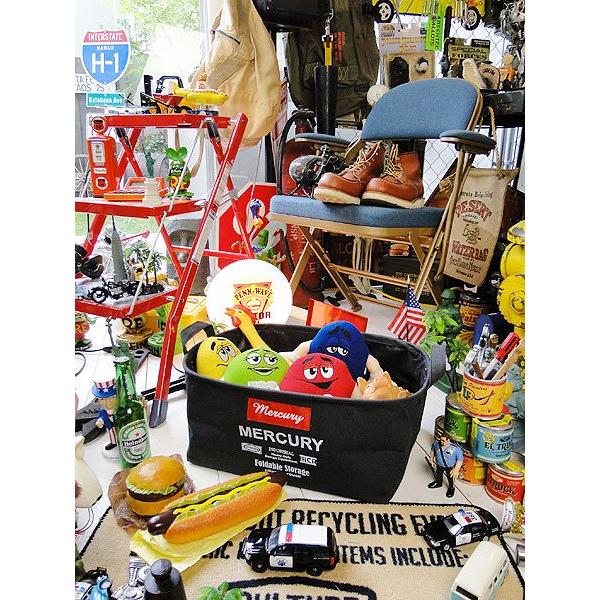 マーキュリー　マーキュリー　キャンバス　オーバルバケツ　Sサイズ　（ブラック）　■　アメリカン雑貨　アメリカ雑貨　MERCURY　ゴミ箱 | MERCURY | 05