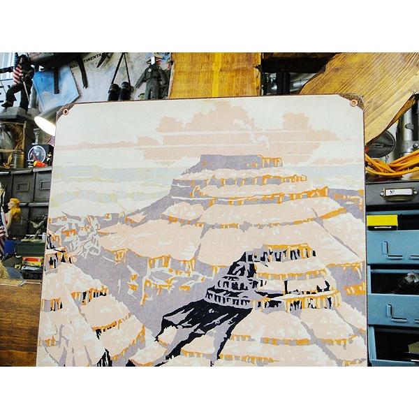 グランドキャニオン　U.S.ヘヴィースチールサイン アメリカ雑貨 アメリカン雑貨 | アメリカン レトロ | 01