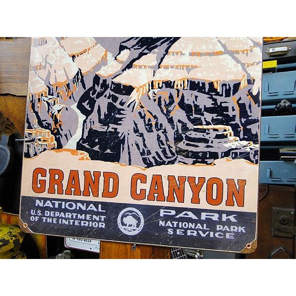 グランドキャニオン　U.S.ヘヴィースチールサイン アメリカ雑貨 アメリカン雑貨 | アメリカン レトロ | 02