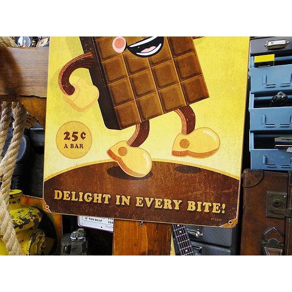ファーストフードブラザーズ　U.S.ヘヴィースチールサイン　（チョコレート/レクタングル）　アメリカン雑貨　サインプレート | アメリカン レトロ | 02