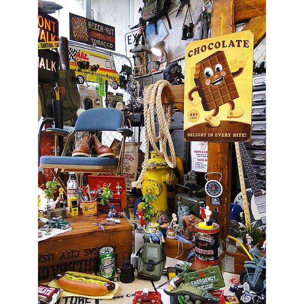 ファーストフードブラザーズ　U.S.ヘヴィースチールサイン　（チョコレート/レクタングル）　アメリカン雑貨　サインプレート | アメリカン レトロ | 05