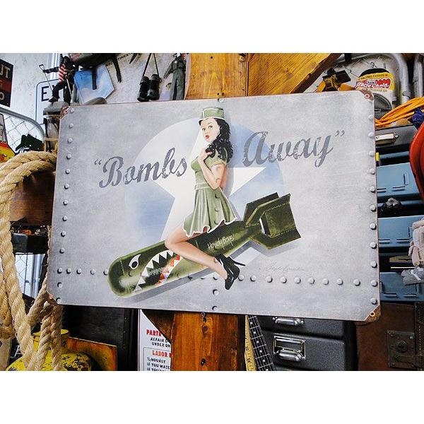 アメリカン レトロ ☆稀少な絶盤品☆ ピンナップガール＆戦闘機 U.S.