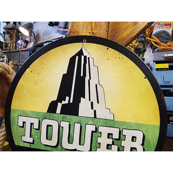 アメリカンオイルメーカー　U.S.ヘヴィースチールサイン　（タワーガソリン）　アメリカ雑貨　アメリカン雑貨　インテリア　壁掛け | アメリカン レトロ | 01