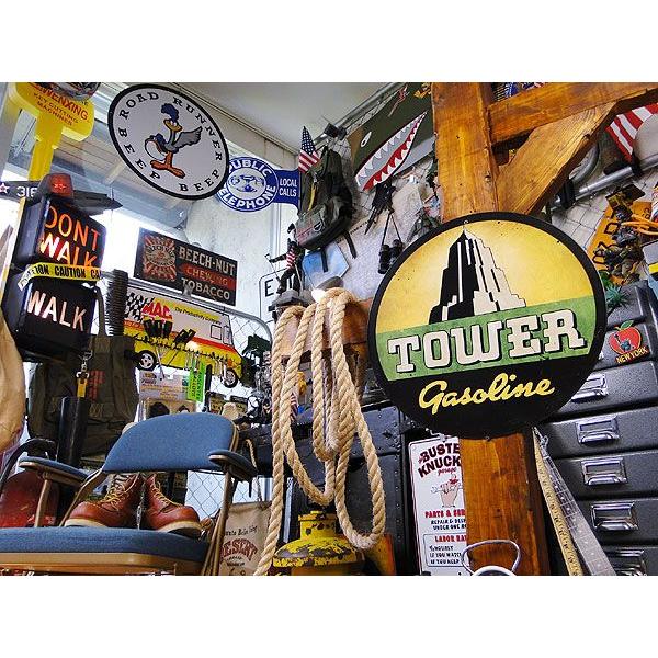 アメリカンオイルメーカー　U.S.ヘヴィースチールサイン　（タワーガソリン）　アメリカ雑貨　アメリカン雑貨　インテリア　壁掛け | アメリカン レトロ | 04