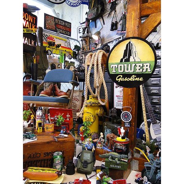 アメリカンオイルメーカー　U.S.ヘヴィースチールサイン　（タワーガソリン）　アメリカ雑貨　アメリカン雑貨　インテリア　壁掛け | アメリカン レトロ | 05