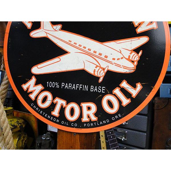 アメリカンオイルメーカー　U.S.ヘヴィースチールサイン　（エアロイースタンモーターオイル）　アメリカ雑貨　アメリカン雑貨　インテリア | アメリカン レトロ | 02