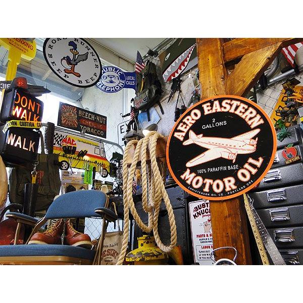 アメリカンオイルメーカー　U.S.ヘヴィースチールサイン　（エアロイースタンモーターオイル）　アメリカ雑貨　アメリカン雑貨　インテリア | アメリカン レトロ | 04