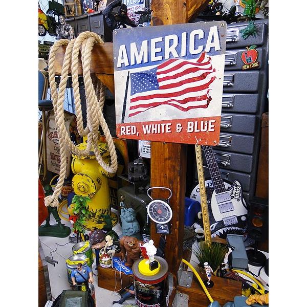 風になびく星条旗　U.S.ヘヴィースチールサイン アメリカ雑貨 アメリカン雑貨 |  | 03