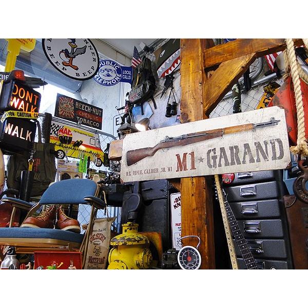 M1ガーランド　U.S.へヴィースチールサイン アメリカ雑貨 アメリカン雑貨 サインプレート ティンサインボード | アメリカン レトロ | 04