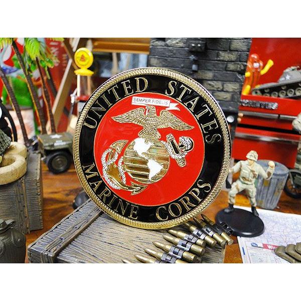 U.S.マリーン　カーグリルバッジ アメリカ雑貨 アメリカン雑貨 | 